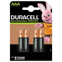 Battery - Duracell HR03 AAA 900mAh Rechargeable 4 Pack