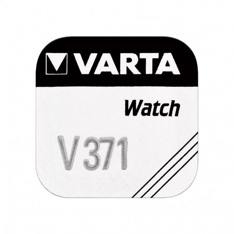 Battery - Varta V371 Silver Oxide 1.55V 9.5mm x 2.6mm 0.3g