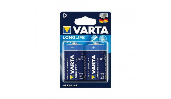 Battery - Varta D Long Life Power Alkaline 1.5V 2 Pack
