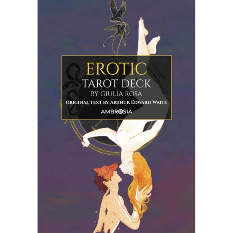 Tarot Cards - Erotic Taro kortos Ambrosia 78 Cards Guidebook 120x65mm