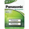 Battery - Panasonic AA 1900mAh Rechargeable 1.2V 2 Pack