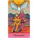Tarot Deck - Desert Illuminations Taro 78 Cards Illustrated Guide 8x14x4.5 cm