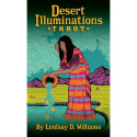 Tarot Deck - Desert Illuminations Taro 78 Cards Illustrated Guide 8x14x4.5 cm