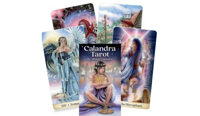 Tarot Deck - Calandra Taro 80 Cards 120-Page Guidebook Box 8x14x4.5 cm