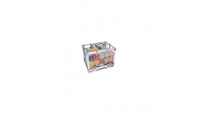 Poker Chips Set - Modiano 600 pcs 14g with Stand