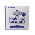 Battery - Xtar AAA Li-ion 680/750mAh 1200mWh 1.5V 4-pack