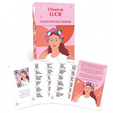 Oracle Cards - L’Oracle de Lucie Kortos 55 Cards Compact Format 9.2 x 6.6 cm Made in France