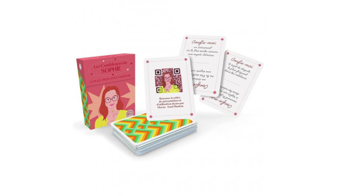 Card Game - Les Confidences De Sophie Kortos 55 Cards 104 Questions Compact