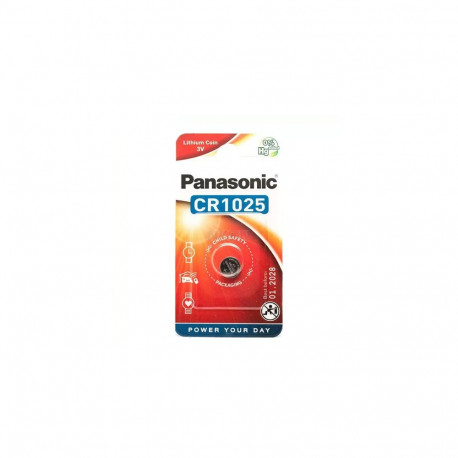 Battery - Panasonic CR1025 Lithium 3V 10x2.5mm