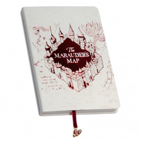 Journal - Insight Editions Marauder's Map 184 Lined Pages Vegan Leather