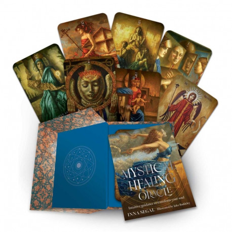 Oracle Card Deck - Mystical Healing Oracle 36 Cards Guidebook 12.4x16x4.7 cm