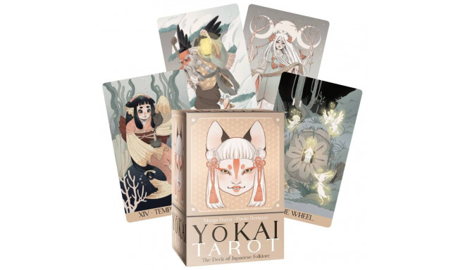 Tarot Card Deck - Yokai Tarot Taro Kortos 78 Cards 12.5x8.0cm Made in Italy
