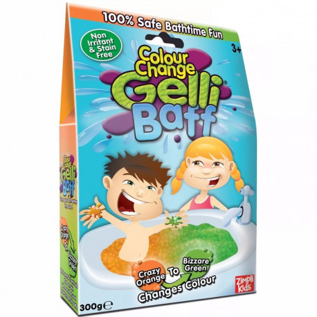 Bath Gel - Gelli Baff Crazy Orange & Bizarre Green 300g