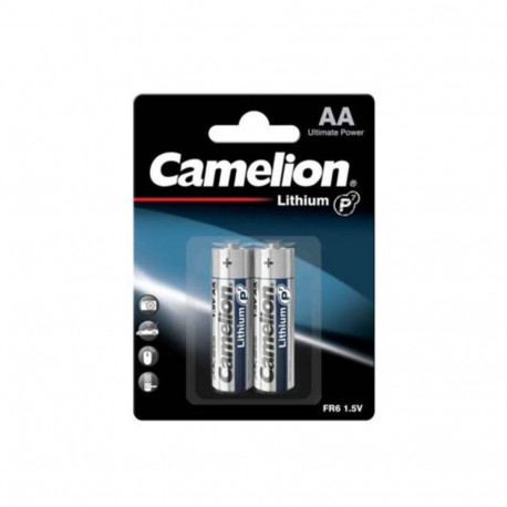 Battery - Camelion FR6 AA Lithium 1.5V 2900mAh 2 Pack