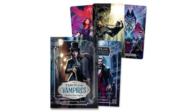 Tarot Deck - Llewellyn Tarot of the Vampires 78 Cards 240-Page Book