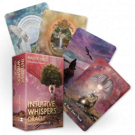 Oracle Card Deck - Intuitive Whispers 44 Cards with Guide 380g