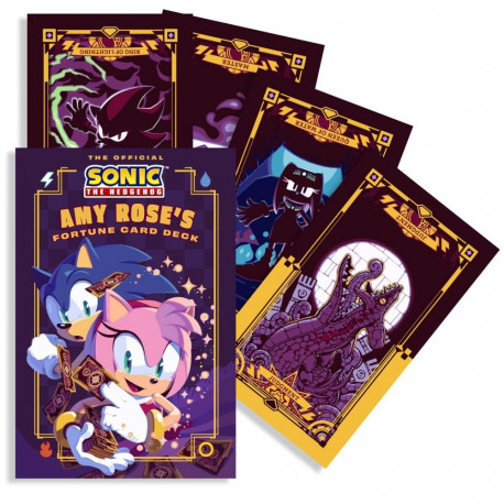 Card Deck - Sonic The Hedgehog Amy Rose 78 Cards with 128-Page Guide