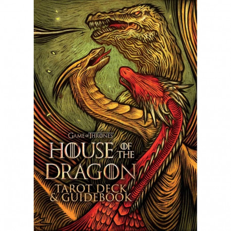 Taro Card Deck - Game of Thrones House of the Dragon 78 Cards 128-Page Guide