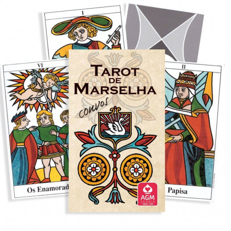 Tarot Deck - Tarot of Marselha Convos 78 Cards 7.5x12.5 cm 238 g