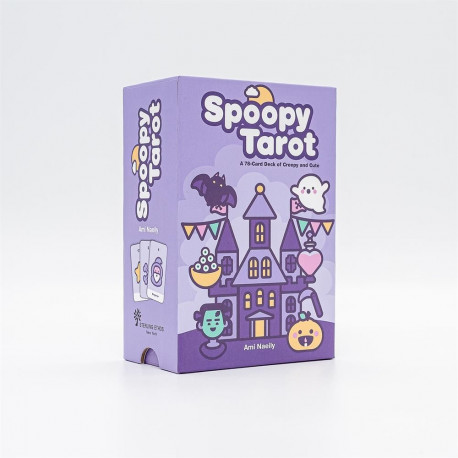 Tarot Card Deck - Spoopy Tarot 78 Cards with Guidebook 512g