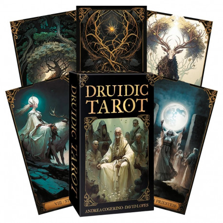 - Tarot Deck - Druidic Taro Kortos 78 Cards 65 x 118 mm Package 7.5 x 12.8 x 4.3 cm