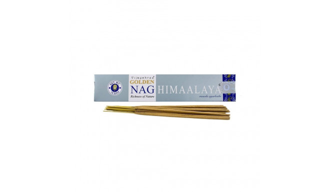 Incense Stick - Golden Nag Himalaya Smilkalai Vijayshree 15 Sticks