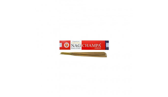 Incense Stick - Golden Nag Champa Smilkalai Vijayshree 15 Sticks