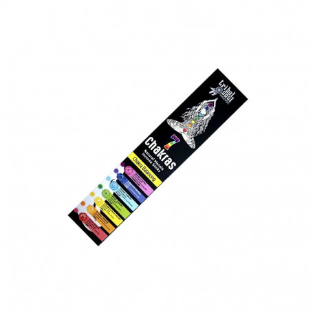 Incense Sticks - Hari Darshan Tribal Soul 7 Chakras, 10-Pack