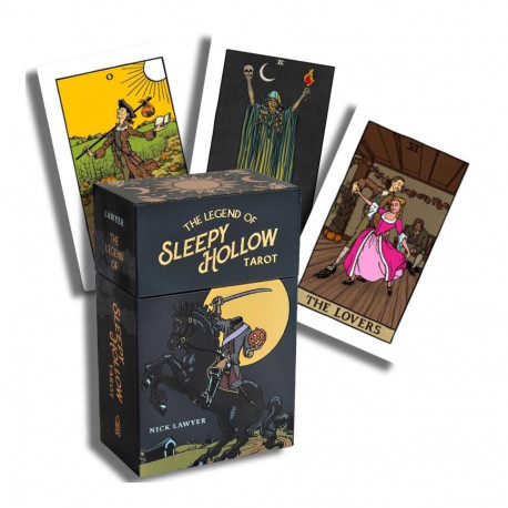 Tarot Deck - The Legend of Sleepy Hollow 78 Cards 360-Page Guide 12.6x17.8x5.8 cm