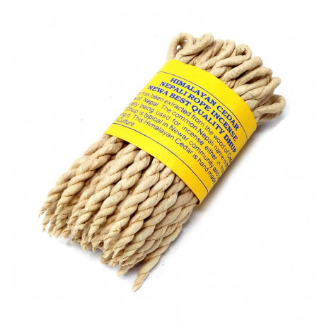 Aromatherapy Incense - Pure Herbs Cedar Rope 50 Sticks 11 cm