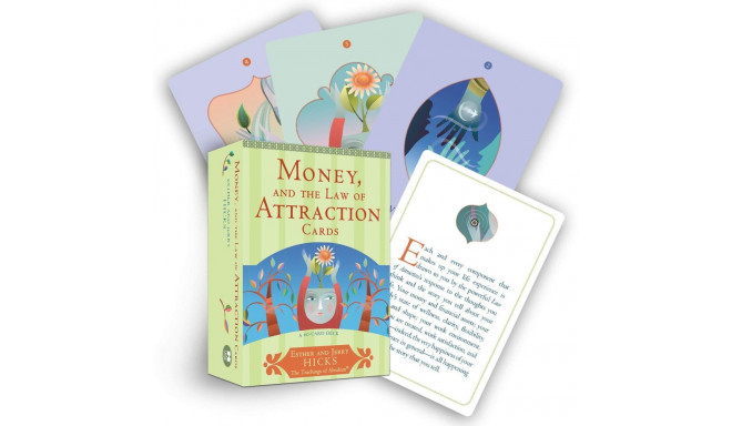 Spiritual Card Deck - Money and the Law of Attraction 60 Cards 10.5x13.7x3.7 cm