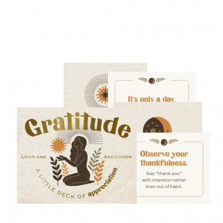 Gratitude Card - Rockpool 40 Cards 8x6.2x3 cm 82g