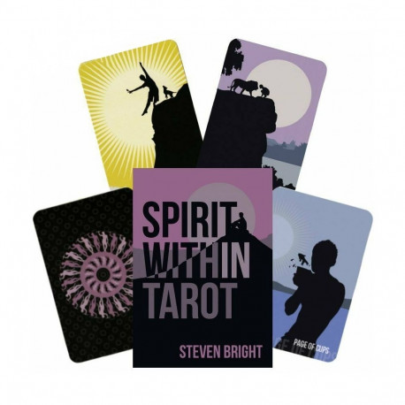 Tarot Card Deck - Spirit Within Tarot 78 Cards Plastic-Coated Paper 8.89x12.7cm