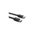 Inca IDPD-20 DisplayPort cable 2 m Black