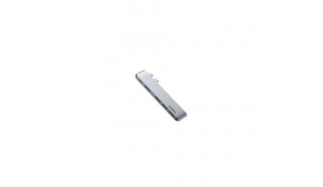 Ugreen 60559 laptop dock/port replicator USB 3.2 Gen 1 (3.1 Gen 1) Type-C Silver