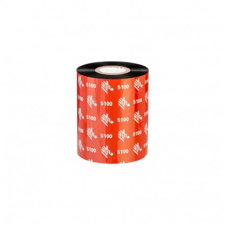Zebra 5100 Premium Resin thermal ribbon 450 m Black