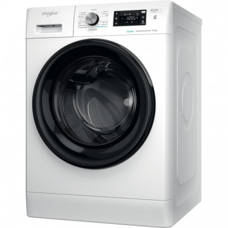 WHIRLPOOL Washing machine FFB 10469 BV EE, 10 kg, 1400 rpm, Energy class A, Depth 60.5 cm, Steam ref