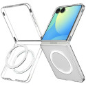 Spigen AirSkin Mag MagSafe ümbris Samsung Galaxy Z Flip7 läbipaistev