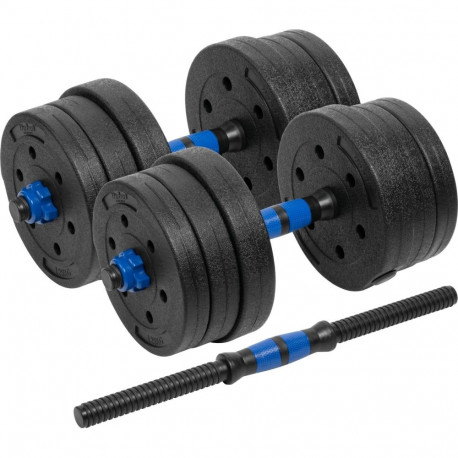 Rebel Dumbbell RBA-2300 bituminous 2 x 10 kg