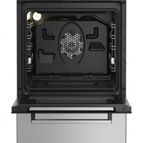 BEKO Cooker | FSM52321DXDT | Hob type Gas | Oven type Electric | Stainless Steel | Width 50 cm | Dep