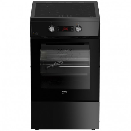 BEKO Cooker | FSM59305BDT | Hob type Induction | Oven type Electric | Black | Width 50 cm | Grilling
