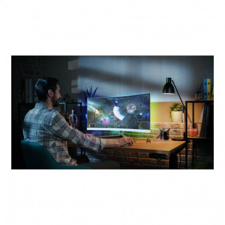 Philips 34M2C5501A/00 34" VA WQHD 21:9 180 Hz 1 ms 3440 x 1440 pikslit 300 cd/m² 2 HDMI-porti valge