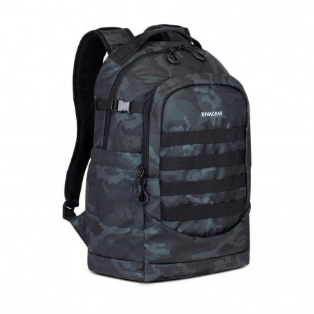 "Rivacase sherwood mochila camouflage 10 5"" gris camo 7631"