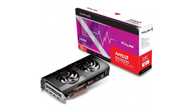 Sapphire Pulse Radeon RX 7700 XT 12GB GDDR6 graafikakaart (11335-04-20G)