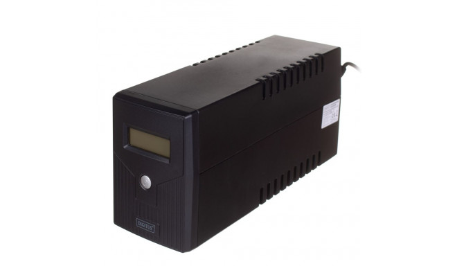 Digitus DN-170063-LCD-B katkematu toiteallikas (UPS) line-interactive 0,6 kVA 360 W
