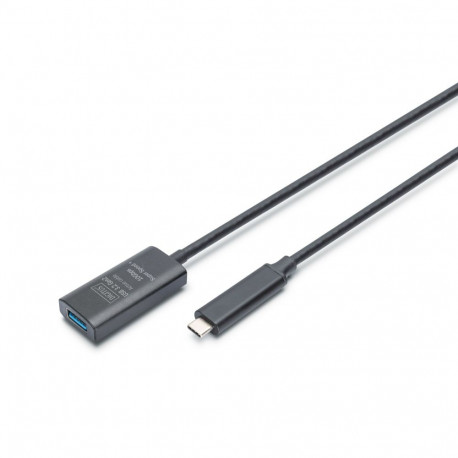 Aktiivne USB 3.2 Gen2 pikenduskaabel, USB-C–USB-A, 5m
