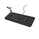GENESIS Thor 230 TKL klaviatuur mängimine USB + RF juhtmevaba + Bluetooth QWERTY must