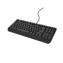 GENESIS Thor 230 TKL klaviatuur mängimine USB + RF juhtmevaba + Bluetooth QWERTY must