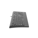 NATEC Barracuda universaalne USB QWERTY hispaania must klaviatuur