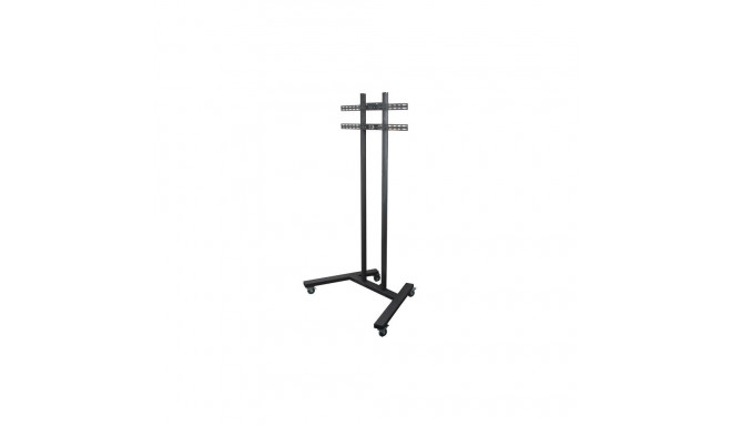 B-Tech Large Universal Flat Screen Trolley / Floor Stand (VESA 800 x 600) - 1.8m Ø50mm Poles